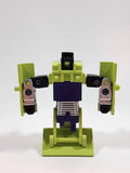 1984 Takara G1 Transformers Light Green Bulldozer Plastic Toy Action Figure