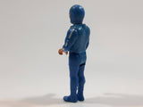 Vintage 1979 Fisher Price Adventure People Male Scuba Diver Octopus Blue Man 3 3/4" Tall Plastic Toy Action Figure Made in Hong Kong