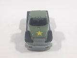 Unknown Brand Military Semi Truck Army Green Die Cast Toy Car Vehicle