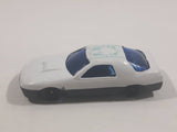 Unknown Brand White Die Cast Toy Car Vehicle