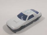 Unknown Brand White Die Cast Toy Car Vehicle