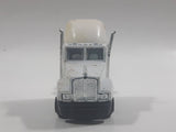 Unknown Brand 07/09 Semi Tractor Truck White Die Cast Toy Car Vehicle