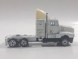 Unknown Brand 07/09 Semi Tractor Truck White Die Cast Toy Car Vehicle