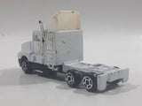 Unknown Brand 07/09 Semi Tractor Truck White Die Cast Toy Car Vehicle