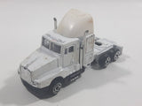 Unknown Brand 07/09 Semi Tractor Truck White Die Cast Toy Car Vehicle