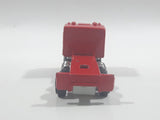 Unknown Brand Cabover Semi Tractor Truck Red Die Cast Toy Car Vehicle