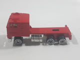 Unknown Brand Cabover Semi Tractor Truck Red Die Cast Toy Car Vehicle