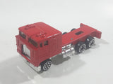 Unknown Brand Cabover Semi Tractor Truck Red Die Cast Toy Car Vehicle