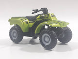 Maisto 383 Quad ATV 4 Wheeler All Terrain Vehicle 4x4 Lime Green Pullback Die Cast Motorized Friction Toy Car Vehicle