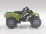 Maisto 383 Quad ATV 4 Wheeler All Terrain Vehicle 4x4 Lime Green Pullback Die Cast Motorized Friction Toy Car Vehicle