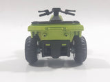 Maisto 383 Quad ATV 4 Wheeler All Terrain Vehicle 4x4 Lime Green Pullback Die Cast Motorized Friction Toy Car Vehicle