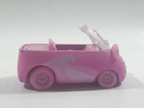 Moose Shopkins Cutie Cars Bear Shaped Pink Die Cast Toy Car Vehicle - No Roof or Figure
