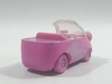 Moose Shopkins Cutie Cars Bear Shaped Pink Die Cast Toy Car Vehicle - No Roof or Figure