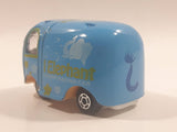 Homnive Elephant "Funny Racing Car" Blue Die Cast Toy Car Vehicle