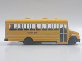 Welly No. 43601 School Bus with Flip Out Stop Sign Yellow Die Cast Toy Car Vehicle Missing Tires