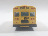 Welly No. 43601 School Bus with Flip Out Stop Sign Yellow Die Cast Toy Car Vehicle Missing Tires