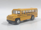 Unknown Brand School Bus Yellow Die Cast Toy Car Vehicle