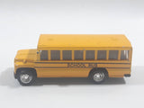 Unknown Brand School Bus Yellow Die Cast Toy Car Vehicle