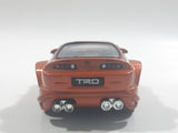 2003 Kentoys Extreme Tuners Toyota Supra Orange 1/55 Scale Light Up Die Cast Toy Car Vehicle with Rubber Tires - Missing The Spoiler