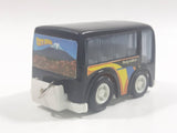 Tokyo Bus "City Bus" Black Plastic Pullback Motorized Friction Die Cast Toy Car Vehicle Keychain