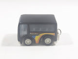 Tokyo Bus "City Bus" Black Plastic Pullback Motorized Friction Die Cast Toy Car Vehicle Keychain