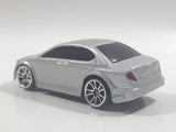 MotorMax 6143-6 Silver Sedan 1/64 Scale Die Cast Toy Car Vehicle