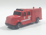 Maisto Equipment Truck Red Die Cast Toy Car Vehicle