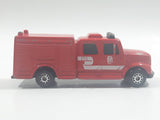 Maisto Equipment Truck Red Die Cast Toy Car Vehicle