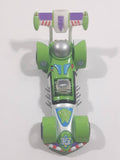 Hasbro Pixar Disney Racers Toy Story Buzz Lightyear Wild Racer Green and White Die Cast Toy Character Car Vehicle