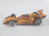 2007 Hot Wheels Stunt Strikers Flashfire Yellow & Red No. 6/8 Die Cast Toy Car Vehicle McDonald's Happy Meal