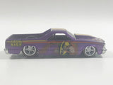 2016 Hot Wheels Pop Culture: Marvel '80 El Camino Iron Fist Purple Die Cast Toy Character Car Vehicle with RR5SP