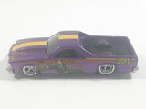 2016 Hot Wheels Pop Culture: Marvel '80 El Camino Iron Fist Purple Die Cast Toy Character Car Vehicle with RR5SP