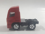 2004 Tomy Tomica No. 77 Hino Profia Semi Tractor Truck Red Die Cast Toy Car Vehicle