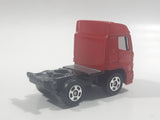 2004 Tomy Tomica No. 77 Hino Profia Semi Tractor Truck Red Die Cast Toy Car Vehicle