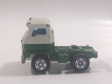 Tomy Tomica Hino Semi-Trailer Semi Tractor Truck Green and White Die Cast Toy Car Vehicle