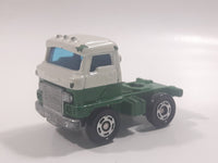 Tomy Tomica Hino Semi-Trailer Semi Tractor Truck Green and White Die Cast Toy Car Vehicle