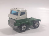 Tomy Tomica Hino Semi-Trailer Semi Tractor Truck Green and White Die Cast Toy Car Vehicle