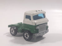 Tomy Tomica Hino Semi-Trailer Semi Tractor Truck Green and White Die Cast Toy Car Vehicle