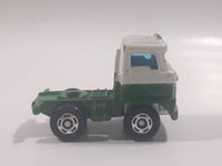 Tomy Tomica Hino Semi-Trailer Semi Tractor Truck Green and White Die Cast Toy Car Vehicle