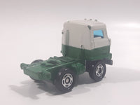 Tomy Tomica Hino Semi-Trailer Semi Tractor Truck Green and White Die Cast Toy Car Vehicle