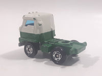 Tomy Tomica Hino Semi-Trailer Semi Tractor Truck Green and White Die Cast Toy Car Vehicle