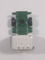 Tomy Tomica Hino Semi-Trailer Semi Tractor Truck Green and White Die Cast Toy Car Vehicle