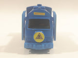 Very Hard To Find Rare 1999 Tomy Tomica CHAT Series III Locomotive Train Engine Blue Die Cast Toy Car Vehicle with Sounds