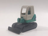 1994 Tomy Tomica No. 103 Komatsu PC 45 Hydraulic Excavator Green Grey Black 1/76 Scale Die Cast Toy Car Construction Equipment Vehicle Missing Arm and Bucket