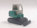 1994 Tomy Tomica No. 103 Komatsu PC 45 Hydraulic Excavator Green Grey Black 1/76 Scale Die Cast Toy Car Construction Equipment Vehicle Missing Arm and Bucket