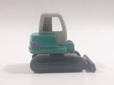 1994 Tomy Tomica No. 103 Komatsu PC 45 Hydraulic Excavator Green Grey Black 1/76 Scale Die Cast Toy Car Construction Equipment Vehicle Missing Arm and Bucket