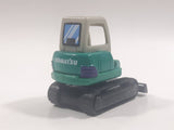 1994 Tomy Tomica No. 103 Komatsu PC 45 Hydraulic Excavator Green Grey Black 1/76 Scale Die Cast Toy Car Construction Equipment Vehicle Missing Arm and Bucket