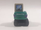 1994 Tomy Tomica No. 103 Komatsu PC 45 Hydraulic Excavator Green Grey Black 1/76 Scale Die Cast Toy Car Construction Equipment Vehicle Missing Arm and Bucket