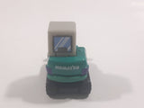 1994 Tomy Tomica No. 103 Komatsu PC 45 Hydraulic Excavator Green Grey Black 1/76 Scale Die Cast Toy Car Construction Equipment Vehicle Missing Arm and Bucket