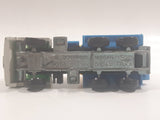 Tomy Tomica No. 53 Nissan Diesel Truck Cement Mixer Truck White Blue Yellow 1/100 Scale Die Cast Toy Car Vehicle